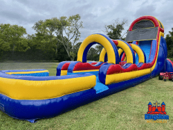 22ft Retro Slide with Slip 'n Slide